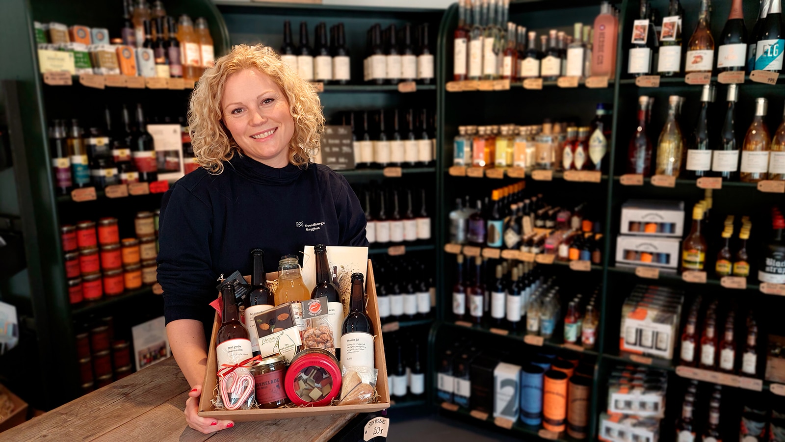 Gavekurve fra Svendborgsund Bryghus